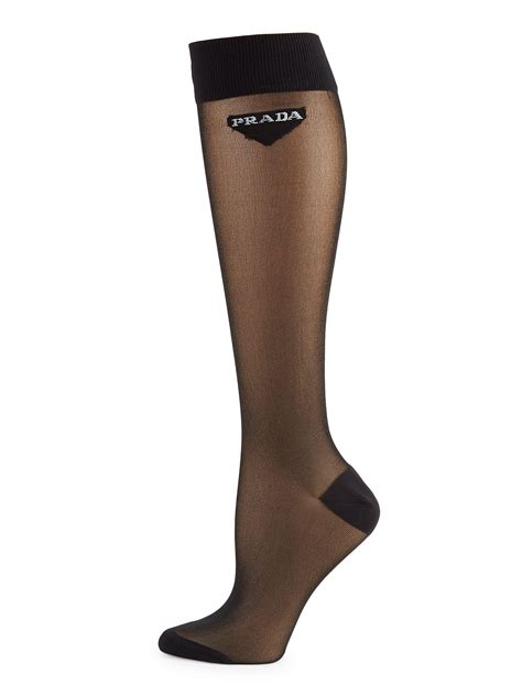 prada knee high socks.